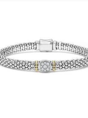 Lagos Rittenhouse Diamond Caviar Bracelet 💙